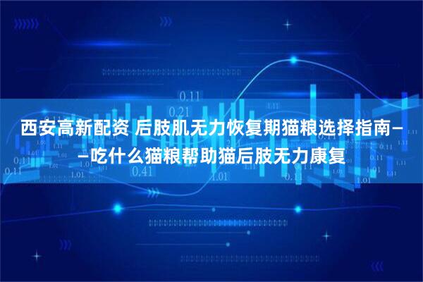 西安高新配资 后肢肌无力恢复期猫粮选择指南——吃什么猫粮帮助猫后肢无力康复